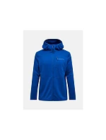 Pánská mikina PEAK PERFORMANCE M Trail Polartec Power Grid Zip Hood, modrá barva Pánská mikina PEAK PERFORMANCE M Trail Polartec Power Grid Zip Hood, modrá barva