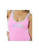 Dámský kostým RIP CURL Surf Puff 1 Piece, růžový