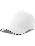 Atlantis Headwear Sport Sandwich-S 6 panelová sandwich kšiltovka 33.0275 white/navy Atlantis Headwear Sport Sandwich-S 6 panelová sandwich kšiltovka 33.0275 white/navy