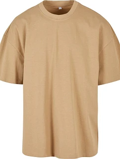 Build your Brand BY 163 Oversize tričko z tězké bavlny 56.0163 union beige