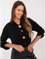 MI košile KS 4192.34 černá