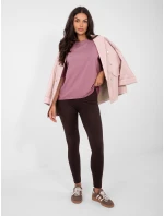 Tričko RV TS A1089.87 tmavě růžové Tričko RV TS A1089.87 tmavě růžové