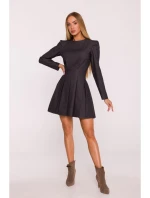 M884 Šaty džínového vzhledu - grafitové M884 Šaty džínového vzhledu - grafitové