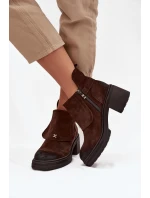 Boty na podpatku  model 220893 Step in style