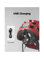 Rockbros MTB cyklistická přilba se světle žlutou barvou 57-62cm