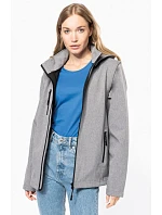 Kariban K 422 Unisex 3-vrstvá softshellová bunda s kapucí 20.K422 titanium Kariban K 422 Unisex 3-vrstvá softshellová bunda s kapucí 20.K422 titanium