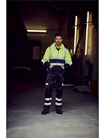 Yoko HVK 07 Hi-Vis mikina s kapucí 79.VK07 hi vis yellow/navy Yoko HVK 07 Hi-Vis mikina s kapucí 79.VK07 hi vis yellow/navy