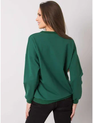 Mikina RV BL 7370.78P tmavě zelená