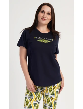 Dámské pyžamo kapri Zuzka Dámské pyžamo kapri Zuzka