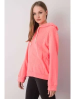 Dámská mikina Model EM-BL-ES-21-525.10 Fluo Pink - Ex Moda Dámská mikina Model EM-BL-ES-21-525.10 Fluo Pink - Ex Moda