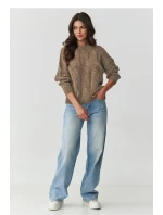 Svetr model 217356 Makadamia Svetr model 217356 Makadamia