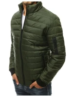 Pánská přechodná prošívaná zelená bunda TX3408