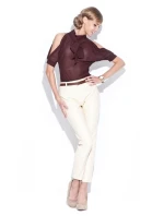 Dámská halenka M113 brown - FIGL Dámská halenka M113 brown - FIGL