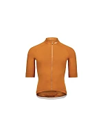 Cyklistické tričko POC M's Thermal Lite Jersey, hnědé
