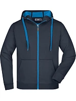 Daiber JN 355 Pánská mikina Doubleface 02.0355 navy/aqua Daiber JN 355 Pánská mikina Doubleface 02.0355 navy/aqua