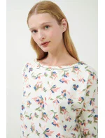 Vamp - Pastelové květinové pyžamo 21354 - Vamp