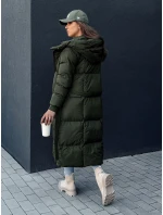 Dámský prošívaný kabát CLOUTIQUE zelený FashionStreet TY4370