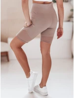 Dámské cyklistické šortky BIKELINE cappuccino FashionStreet SY0421 Dámské cyklistické šortky BIKELINE cappuccino FashionStreet SY0421