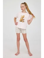Pyžamo Cornette Young Girl 872/115 Hug Me kr/r 134-164 Pyžamo Cornette Young Girl 872/115 Hug Me kr/r 134-164