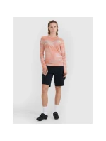 Dámské rychleschnoucí cyklistické tričko s dlouhým rukávem 4F 4FWSS25TFLOF344-70A Dámské rychleschnoucí cyklistické tričko s dlouhým rukávem 4F 4FWSS25TFLOF344-70A