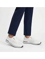 Dámské kožené ažurové polobotky Filippo DP7608/26 WH