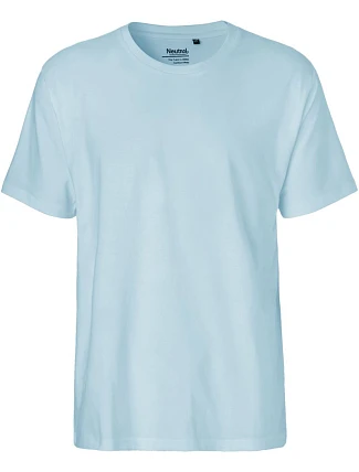 Neutral O 60001 Pánské tričko z těžké bio bavlny 77.6001 light blue Neutral O 60001 Pánské tričko z těžké bio bavlny 77.6001 light blue