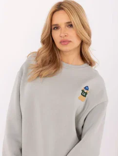 Mikina CLM BL 1283.19X světle šedá