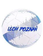 Fotbalový erb Lech Poznań Bílá a modrá