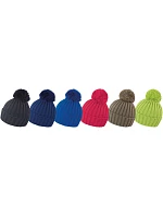 Result Headwear R 369X Pletená čepice s bambulí 28.369X royal Result Headwear R 369X Pletená čepice s bambulí 28.369X royal