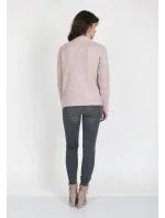 Svetr Estelle SWE 121 Powder pink - MKMSwetters