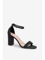 Sandály na podpatku  model 215642 Step in style