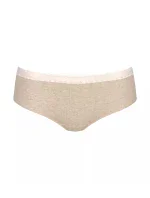 Dámské kalhotky GO Ribbed R Hipster C2P - GRAY - sv. béžové M013 - SLOGGI