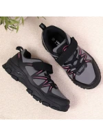 American Club Jr AM902A šedé trekové boty na suchý zip American Club Jr AM902A šedé trekové boty na suchý zip