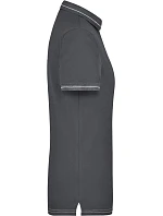 Daiber JN 568 Dámské žerzejové elastické polo 02.0568 graphite/white Daiber JN 568 Dámské žerzejové elastické polo 02.0568 graphite/white