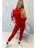 Dívka Revolution set červená