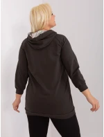 Mikina RV BL 8221.96 tmavá khaki