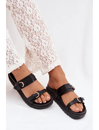 Klapky na platformě model 225378 Step in style