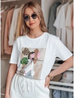 Dámské tričko BRAVIS bílé FashionStreet RY2616 Dámské tričko BRAVIS bílé FashionStreet RY2616