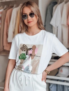 Dámské tričko BRAVIS bílé FashionStreet RY2616