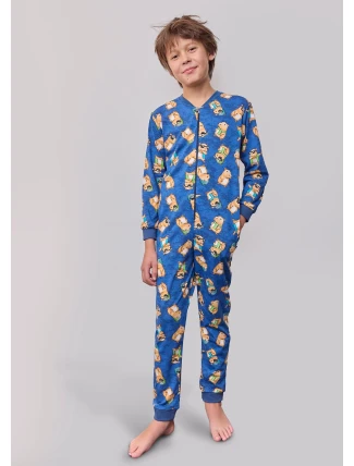 Cornette Young Boy kombinéza 186/183 Capybara 2 l/r 134-164