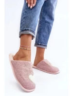 Dámské pantofle MD8643 Pudr růžová - JOMIX Dámské pantofle MD8643 Pudr růžová - JOMIX