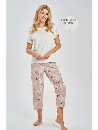 3539 DÁMSKÉ PYŽAMO FIORA S-XL