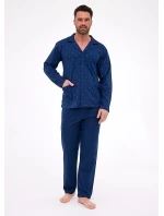 Cornette pyžamo 114/79 dlouhé/r 3XL-5XL pánské rozepínací Cornette pyžamo 114/79 dlouhé/r 3XL-5XL pánské rozepínací