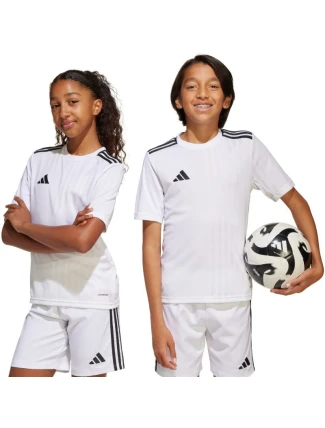 Dětské tričko adidas Campeon 25 Jersey bílé JJ4169