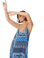 Dámská noční košile YI60015 454 modrá - DKNY Dámská noční košile YI60015 454 modrá - DKNY