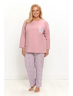 3656 DÁMSKÉ DLOUHÉ PYŽAMO AGNESSA 4XL–6XL 3656 DÁMSKÉ DLOUHÉ PYŽAMO AGNESSA 4XL–6XL