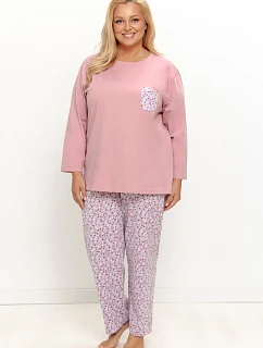 3656 DÁMSKÉ DLOUHÉ PYŽAMO AGNESSA 4XL–6XL