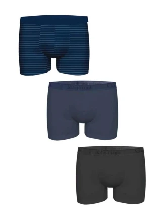 Pánské boxerky John Frank JF3BMODNA101 3PACK Pánské boxerky John Frank JF3BMODNA101 3PACK