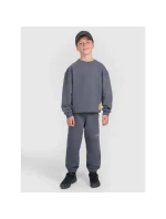 Chlapecké tepláky joggers 4F 4FJRAW25TTROM1605-22S