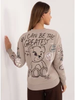 Halenka D10608BC02804A béžová Halenka D10608BC02804A béžová